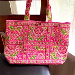 Vera Bradley floral print large tote